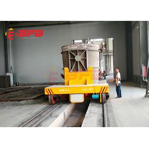 Heat Insulating 30 Ton Q235 Steel Ladle Transfer Cart
