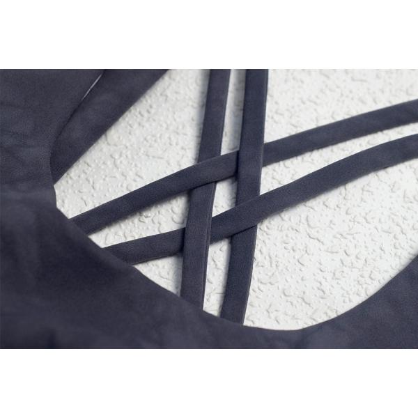 Тело приспосабливать закоптелый серый бюстгальтер спорт двойного слоя/полную диаграмму бюстгальтер 210g спорт