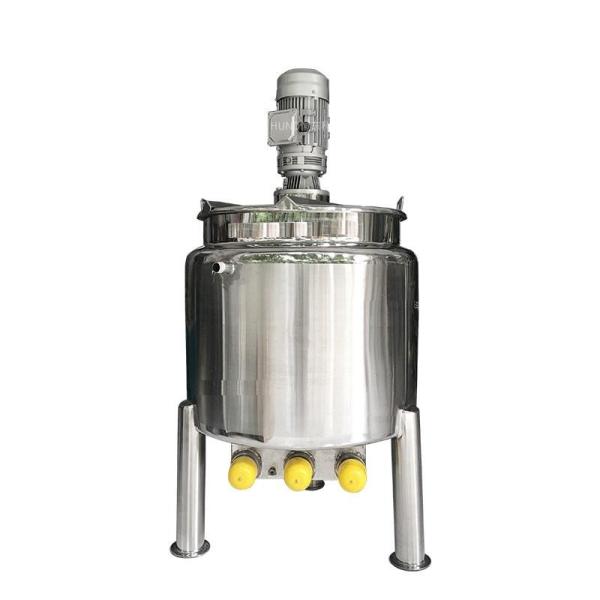 Food Grade 2000L Stainless Steel Mixing Tanks Chemical Batching Blending