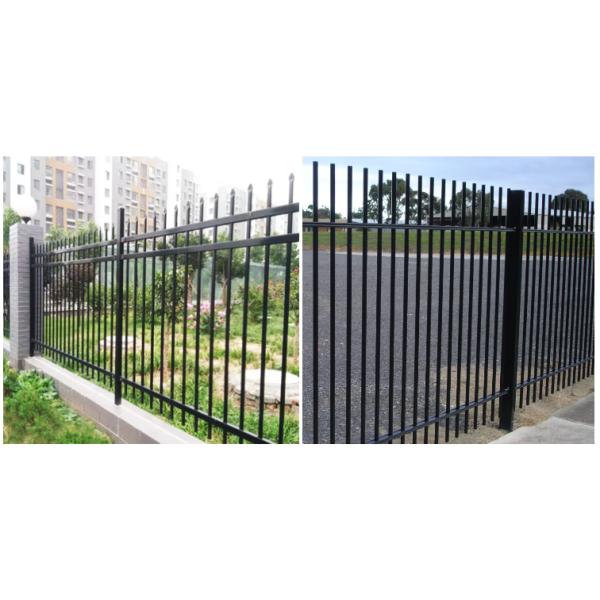 6ft Tall Wrought Steel Tubular Fence Durable Prefabricated ISO9001 Certified