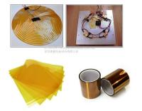 Fita de alta temperatura adesiva 500mm do Kapton do silicone 25 mícrons
