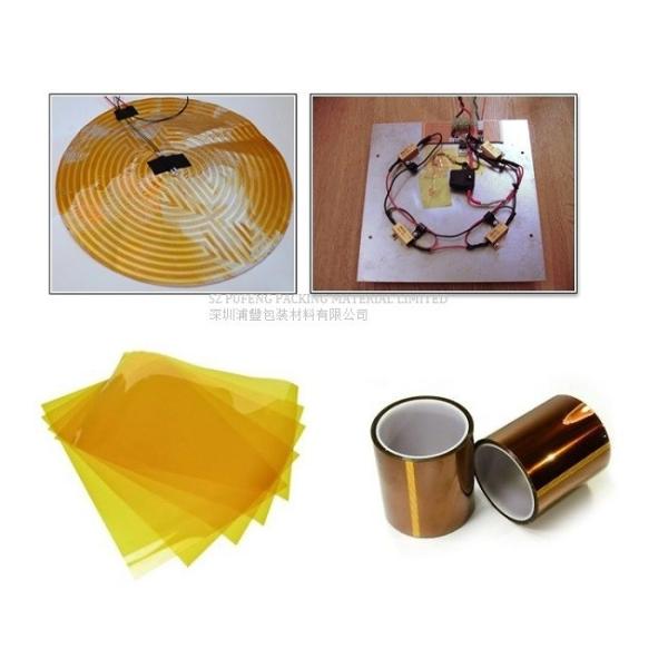 Изоляция ленты кэптона Resistrance жары силикона слипчивая для печи олова принтера 3D