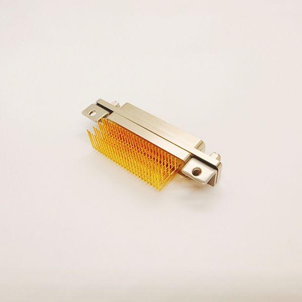 100 Pin 1.27mm Pitch Female Right Angle Micro D Connector J30J-100ZKW-J for High-Density PCB Mount