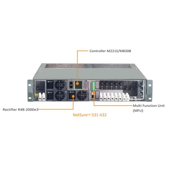 High Efficiency Vertiv Emerson 6KW 48V DC Rectifier Netsure 531 A32 S1