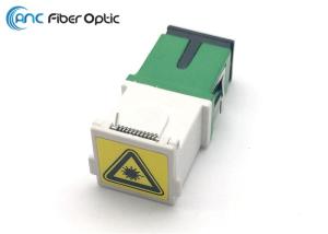 Adaptadores da fibra ótica do obturador do SC