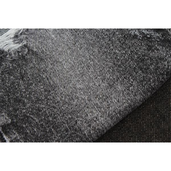 Materia textil del negro del azufre de la tela del dril de algodón de 11,5 onzas 100 para el material de los vaqueros de la mujer del hombre