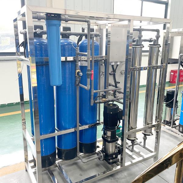 500L/H Capacidade Sistema industrial RO para purificação de água Tratamento de água potável