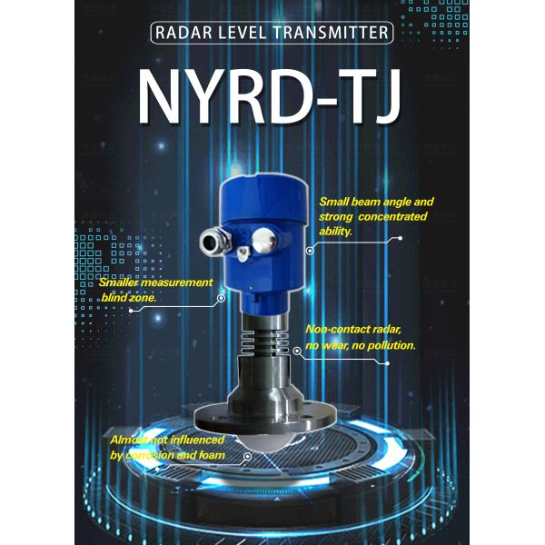 High Frequency Radar Level Transmitter Meter Wave Radar Solid Level Sensor 80G radar level meter 0~30 meters