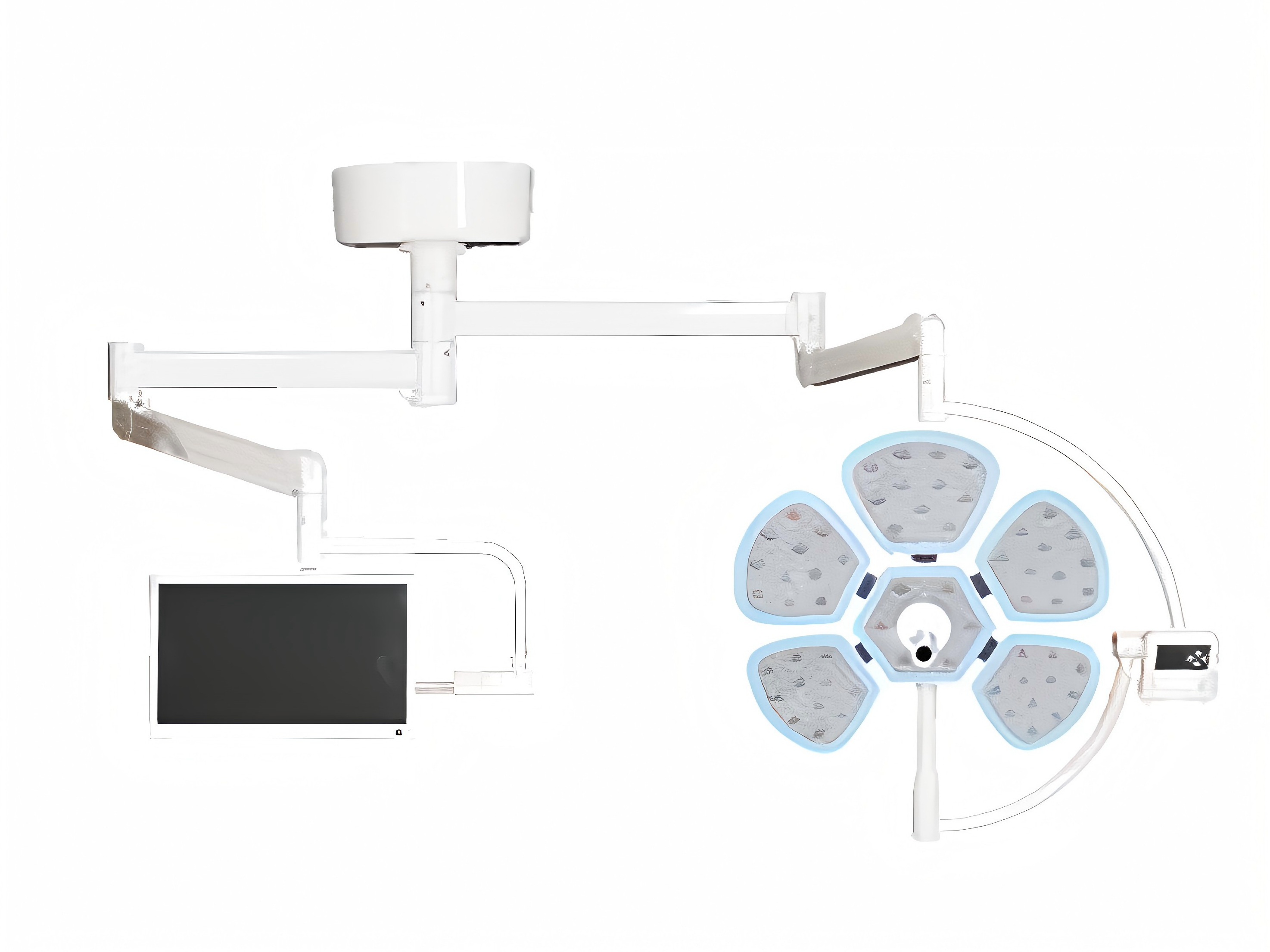 Advanced Dual-Head LED Shadowless Surgical Lamp (Professional Series)