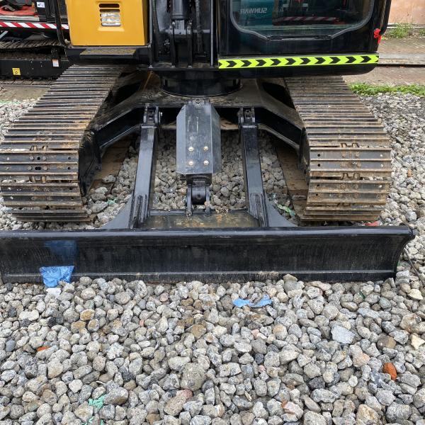 Sany SY75C Pro Hyd Использованный экскаватор Sany 7T 0.28m3 7060x4020x5155 мм