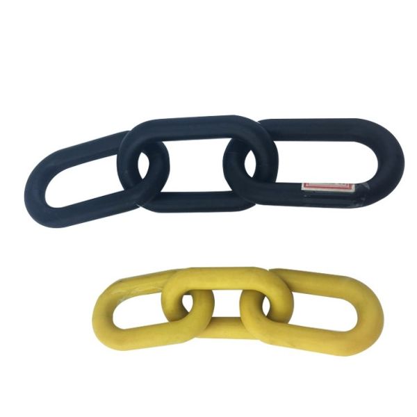 Colored Decorative Plastic Coated Steel Link Chain