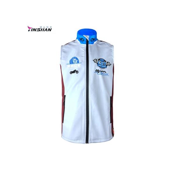 О-Neck Collar Custom Logo Windproof Work Cargo Softshell Sports Мужской мотоциклетный жилет