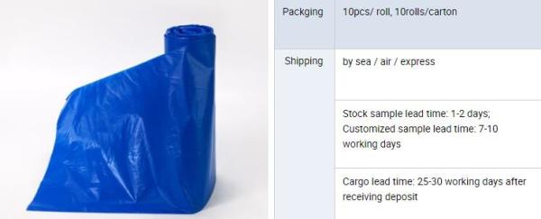 Medical waste garbage bags / Yellow Red Medical waste garbage bags/ Infections Linens Waste Bags, Biohazard & Linen Bags