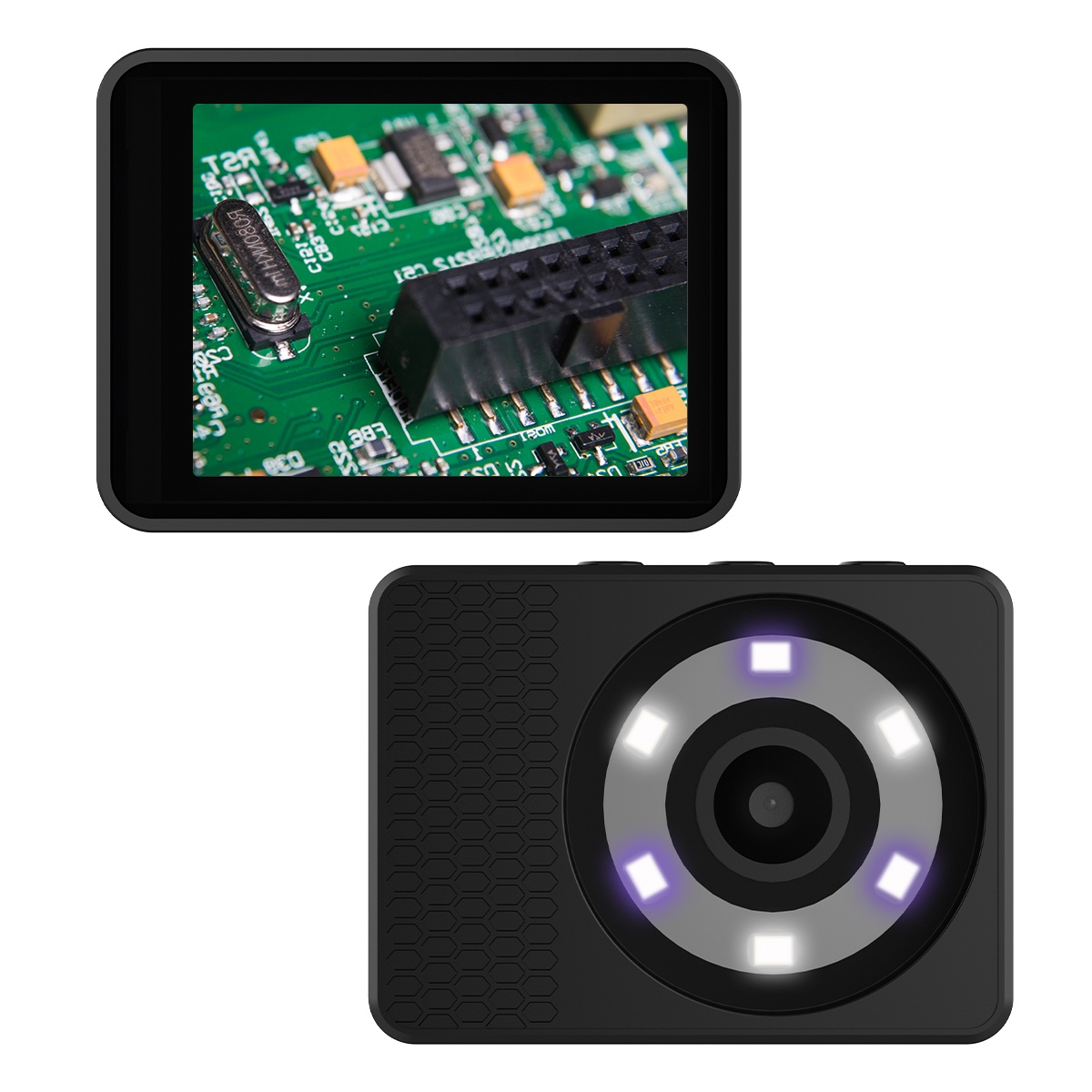 Wholesale Mini Portable Electronic Microscope Industrial Camera 3X Digital Zoom 2.4 Inch USB-C High Speed Measurement Camera
