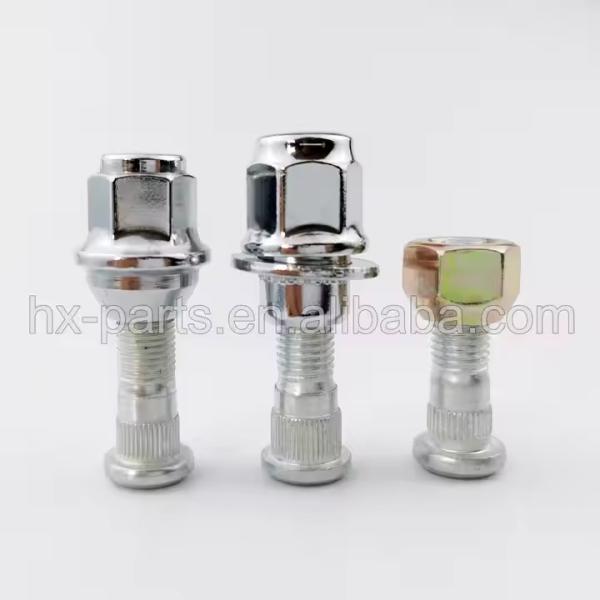 8.8 Grade L50mm Wheel Hub Studs Truck Wheel Studs Zinc Plating