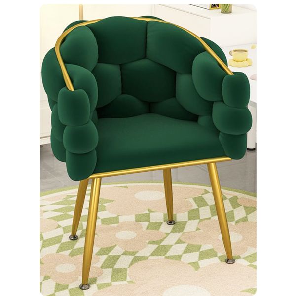 Modern Minimalist Style Single Dressing Lounge Chair for Living Room and Bedroom Accent Furniture Sofa