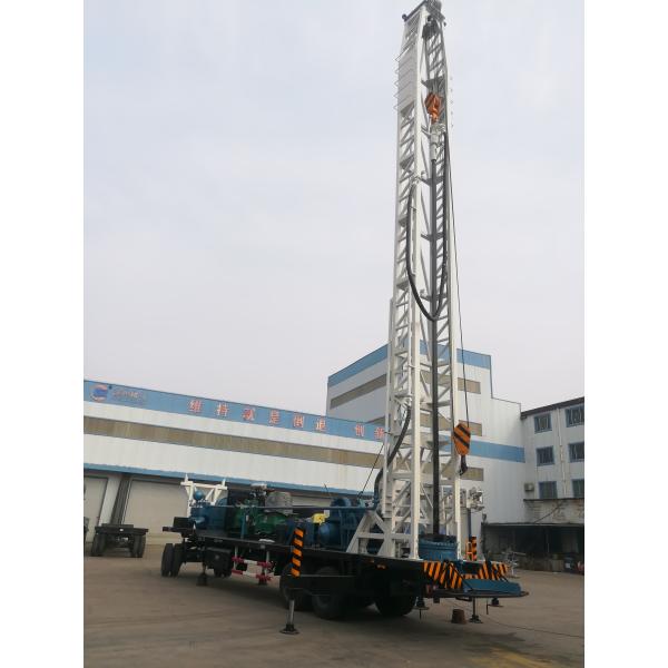 BZT600 Drill Rig Truck With 90kw Electric Motor 600m Depth 500mm Diameter
