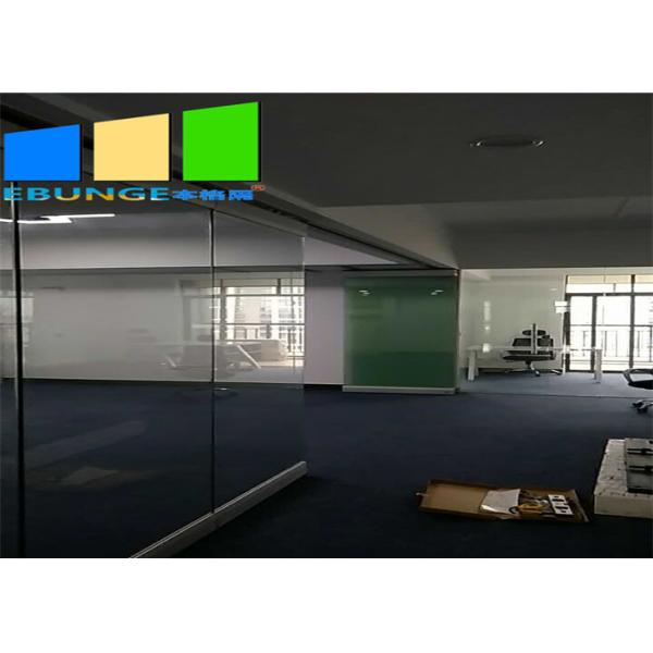 Tempered Sliding Glass Movable Partition Wall Office Project Sliding Wall