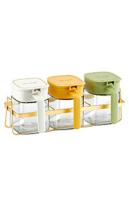 Condimento de cozinha Ferramentas de especiarias Condimento Jar Set 300ml 10 onças Fácil de instalar