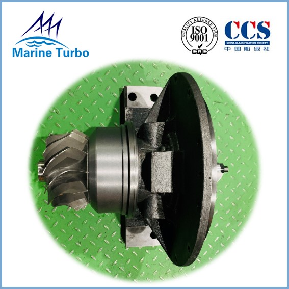 Cartucho de turbocompresor de flujo radial diésel RH143 con pie