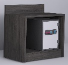 Melamine Laminated Hotel Contract Furniture , Apartment Bedroom Sets