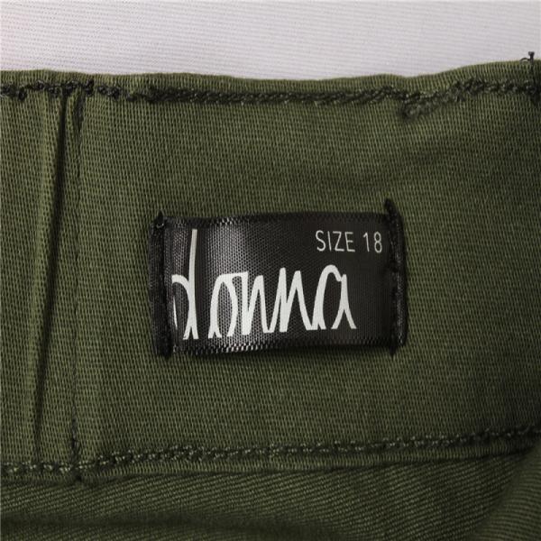 Olive Ladies Casual Shorts 70% Cotton 2% Spandex Casual Summer Shorts Womens