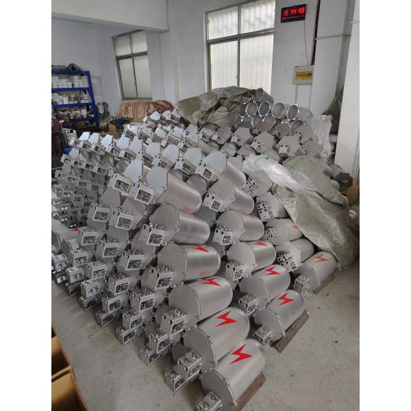 192 Cores Aluminum Alloy Joint Box 4 Ports Fiber Dome Enclosure for OPGW ADSS Cable