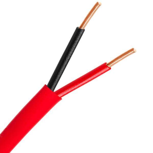Al/Foil Shield Bare Copper Wire Core Fire Alarm Cable 2 Core 1.5mm FPLR FPLP PH120 Fire Resistant Cable