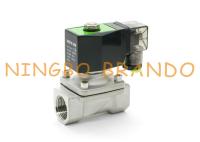 tipo válvula de uso geral de aço inoxidável normalmente fechada ADK11-15 de 1/2” CKD da válvula de solenoide