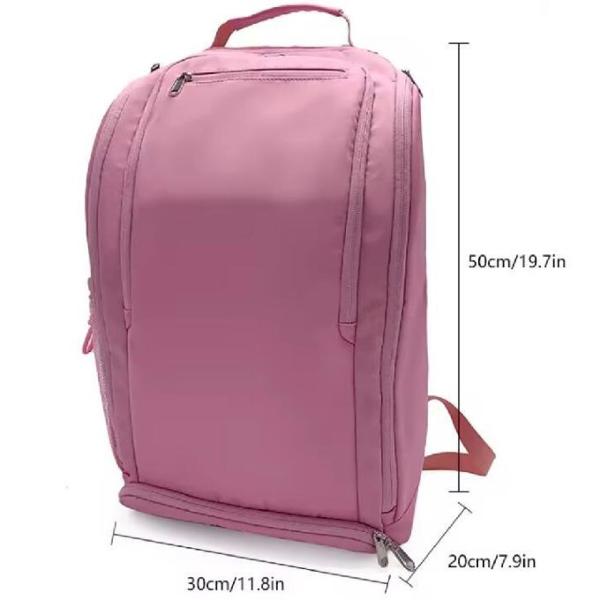 Pickleball Paddle Bag Squash And Badminton Racket Backpack With Separate Shoe Compartment