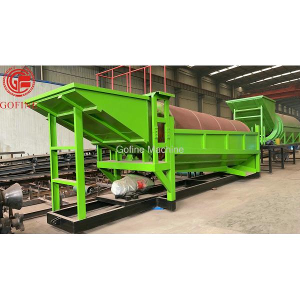 Rolling Griddle Trommel Rotary Screen In Refractory Materials Coal Fertilizer