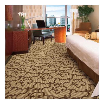 A pilha de laço do jacquard adornou a largura 4m do tapete de Broadloom para a sala de hotel
