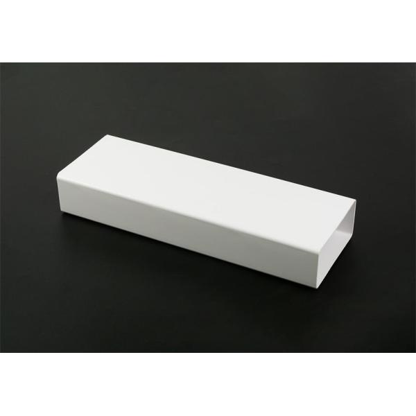 Hard PVC Channel Rigid Plastic Profile Extrusion Square Tube