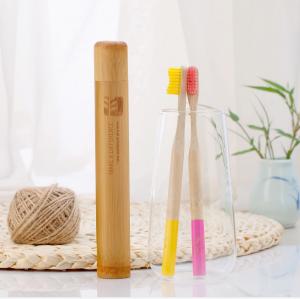 Utilisation adulte durable entièrement biodégradable en bambou de brosse à dents