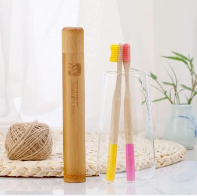 Camping Bamboo Toothbrush Case 30 Grams Compostable Toothbrush Cover Case