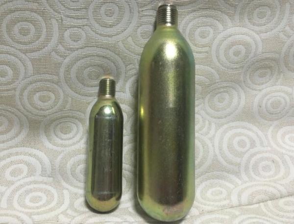 Carbon Dioxide  Disposable Welding Gas Bottles / Compressed Air Cylinder