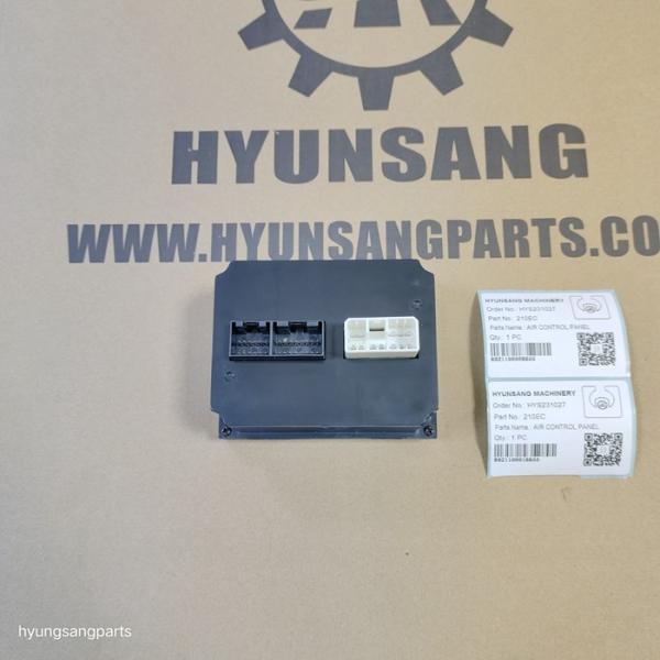 Panneau de commande de la climatisation pour les pièces électriques de la pelle Hyunsang pour EC210