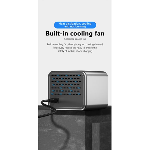 MaAnt DianBa No.2 Supercharge Desktop Charging Station with 300W Maximum Power 65W/25W Dual PD and 110V-220V Input Voltage