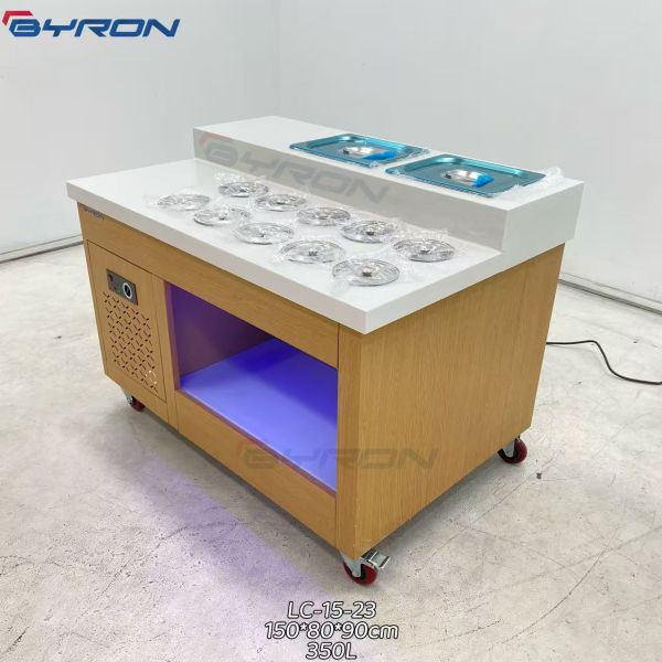 Condiment Hotpot Refrigerator Malatang Open Merchandiser Refrigerator