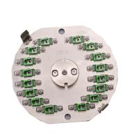 Ceritificate de lustro duplo do conector ISO9001 do Lc Apc 16 do gabarito do APC UPC