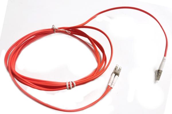 MultiMode Duplex LC 3MM 3m Fiber Optic Patch Cable Good Temperature Stability