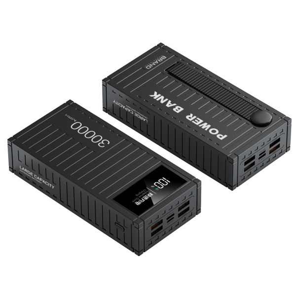 30000mAh Super Fast Charging Power Bank 66W Large Capacity 50k Digital Display LI Polymer 5W Micro USB