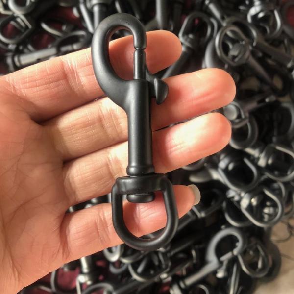 Metric Measurement System Stainless Steel 316 Precision Casting Black Swivel Eye Bolt Snap Hook