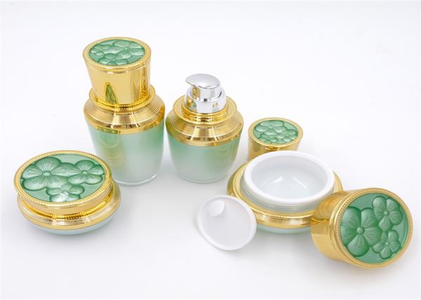 Luxury Matt Purple Diamond Face Cream Containers 15ml 30ml 50ml Acrylic Ball Shape
