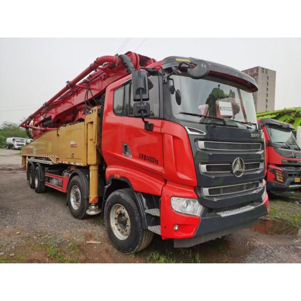 USED SANY Concrete Pump Truck 56m máquina de construcción de camiones de bomba