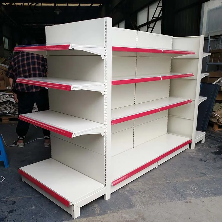 Étagère d'épicerie usine de vente à chaud du marché kiosque d'affichage stand étagères de supermarché
