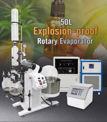 TOPTION 50L Rotary Vacuum Distiller 110V 220V Rotovap Vacuum