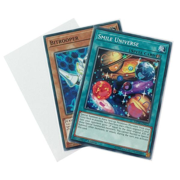 Оптовые рукави карты торговой операции рукавов 61x88mm карты полипропилена Yugioh делают водостойким