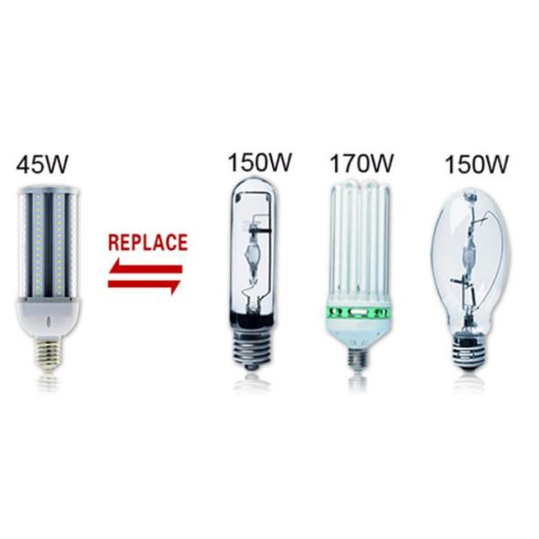 45W E27/E40 LED corn Street Light IP64 waterproof 360 degree good heat dissipation road lamp AC 85-265V