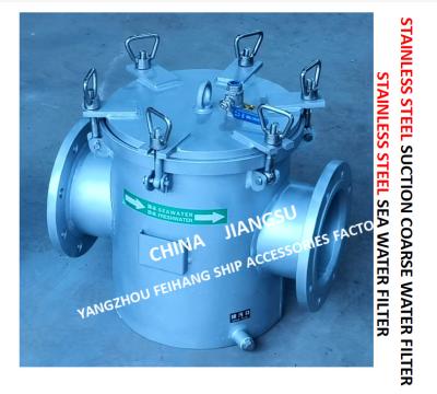 Stainless Steel Sea Water Strainers For Fresh Water Pump Inlet  Model As150 Cb/T497-2012